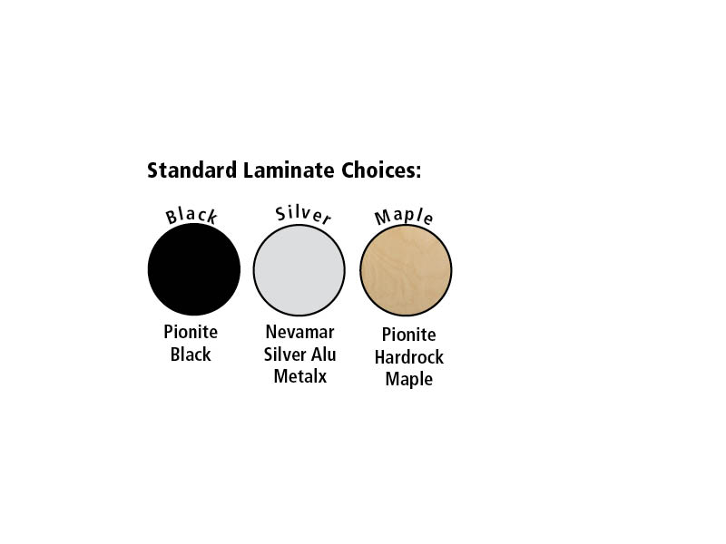 Standard Laminate Choices