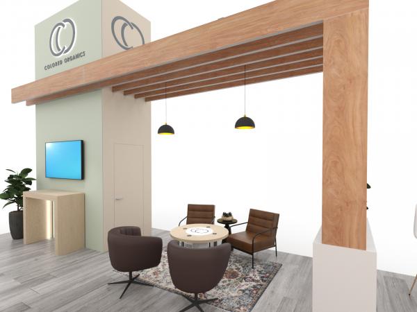 ECO-5060 Custom Sustainable Trade Show Exhibit -- View 9