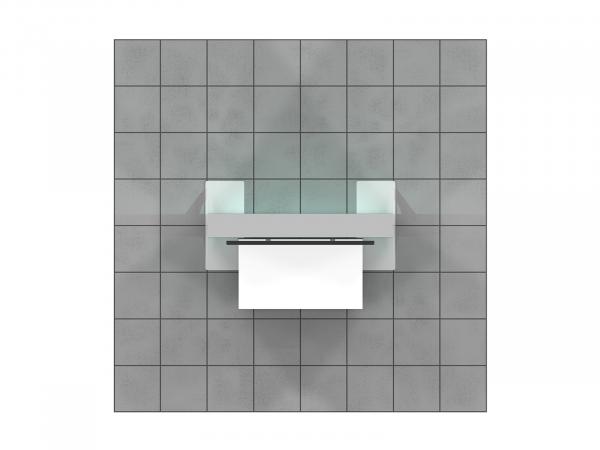 RE-1618 Trade Show Graphic Kiosk -- Plan View