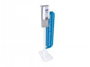 REA2-906 Hand Sanitizer Stand w/ Graphic