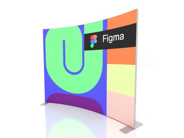 RE-1097 Symphony Portable Displays -- SEG Press Fit Fabric Graphics